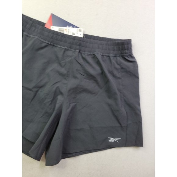 NEW Reebok WOR Run Short Women's Medium Black Liner NWT Run Gym - Picture 3 of 10